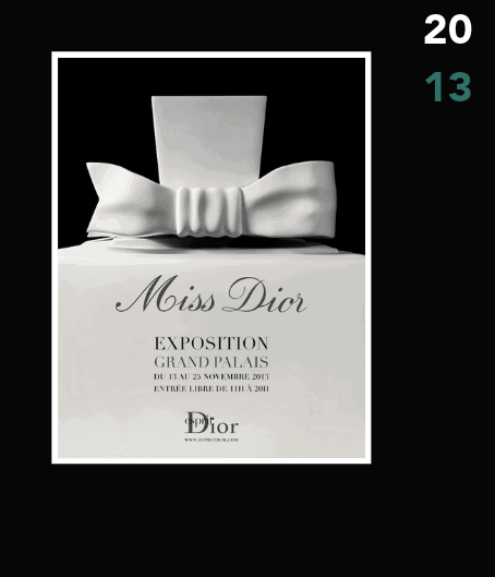 Miss Dior Invitation Card